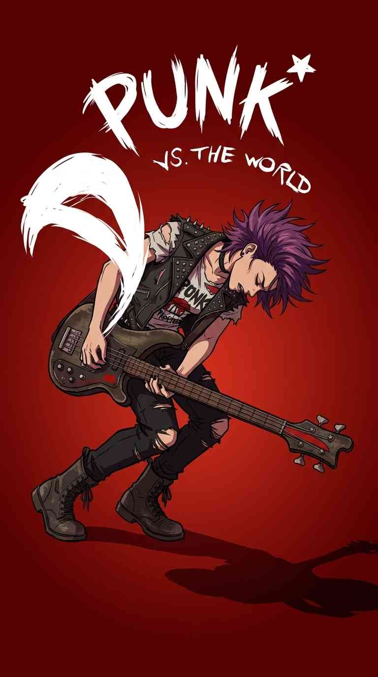 Punk vs The World - 4K Fond d'écran & Arrière-plan
