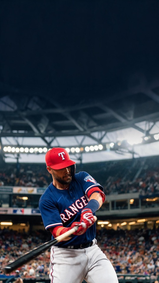 BZZR Texas Rangers 4K Handy Wallpaper