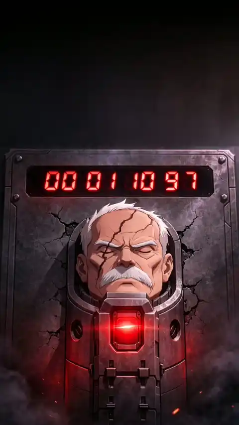 Gritty Sci-Fi Anime Cyborg - Live Wallpaper