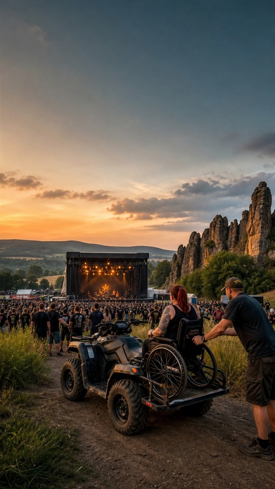 Rockharz Festival - Barrierefrei genießen 4K Wallpaper