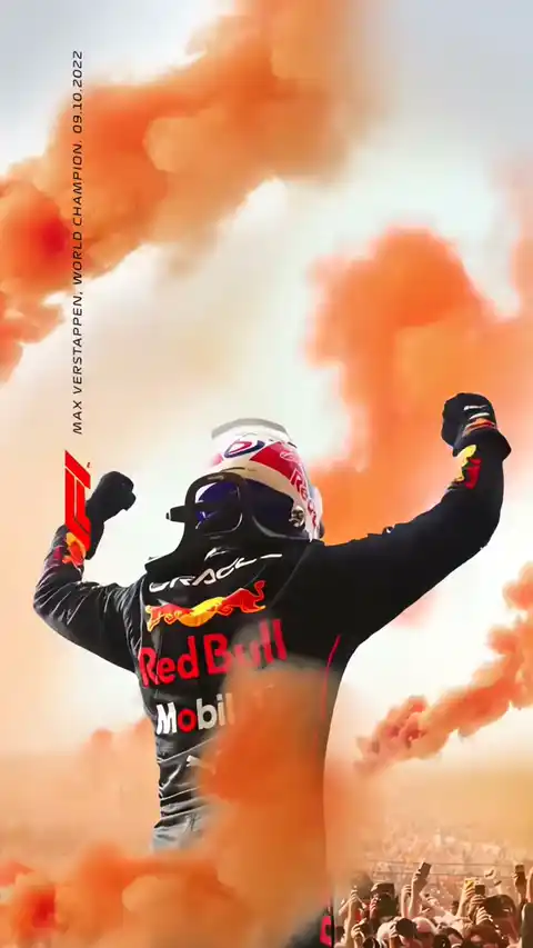 F1 Weltmeister Max Verstappen - Bewegtes Wallpaper