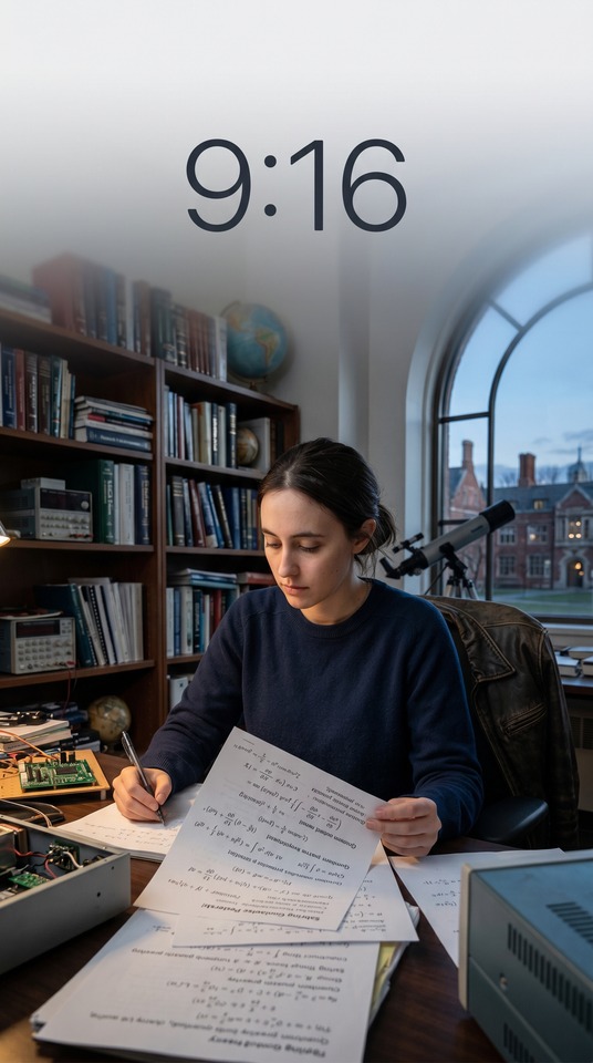 Sabrina Pasterski: Das nächste Einstein-Genie - 4K Wallpaper