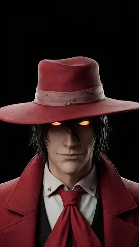 Alucard Hellsing Yeux Brillants - Arrière-plan Dynamique