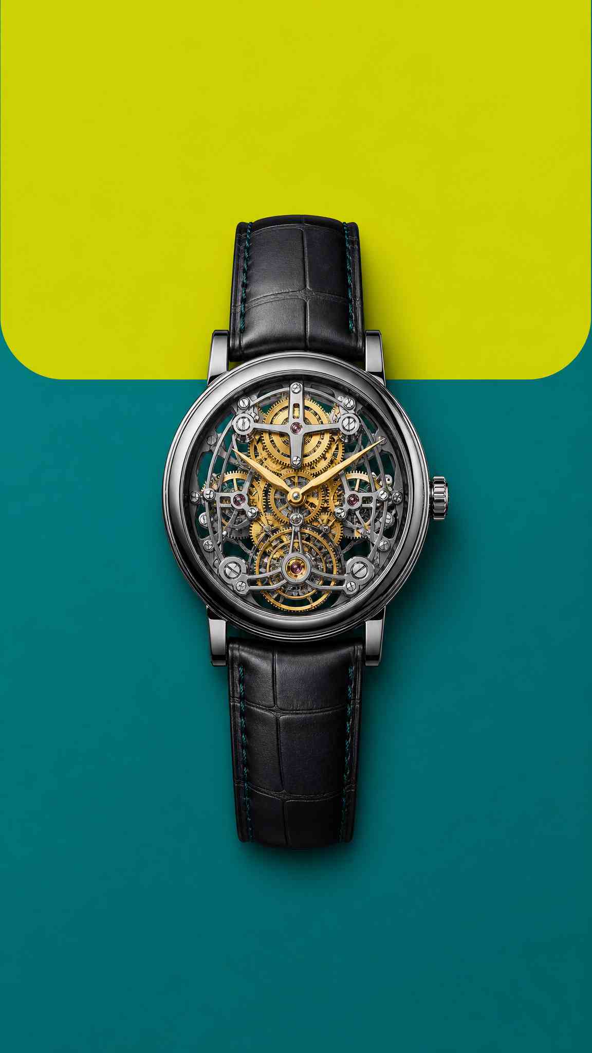 Luxury Skeleton Watch Mechanical - 4K Wallpaper