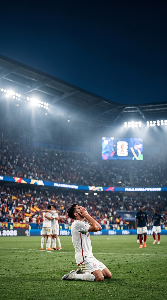 Piala Dunia FIFA 2026 Spain vs France - 4K Backgrounds