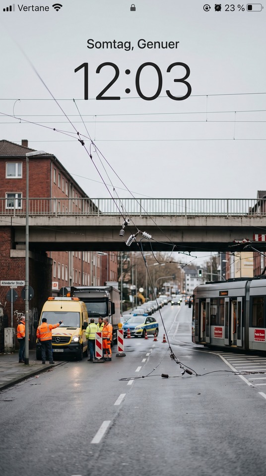 Radio Essen Street Accident - 4K Backgrounds