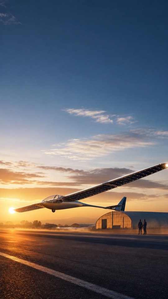 aéronef Experimentelles Solarflugzeug - 4K Wallpaper