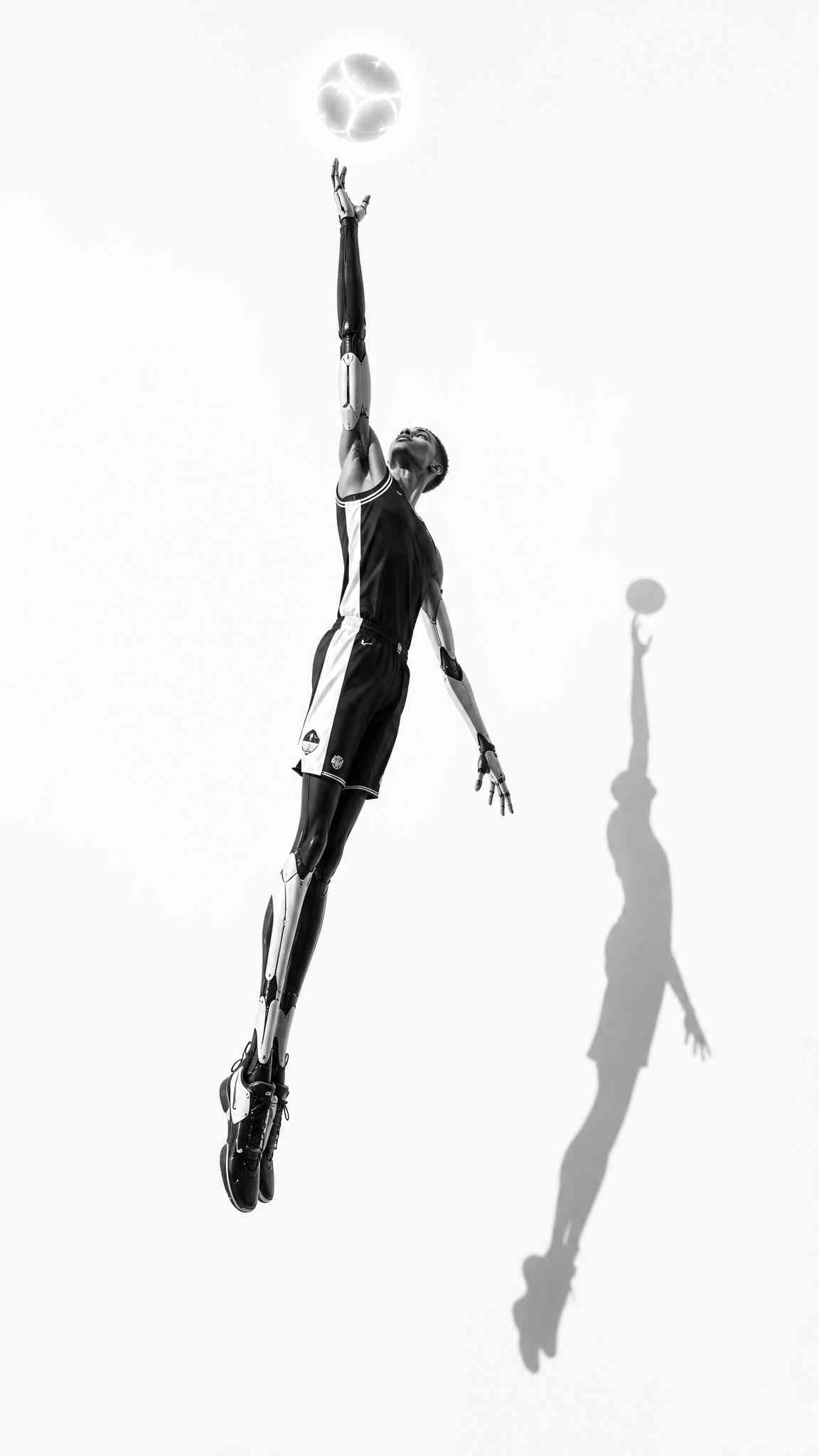 Victor Wembanyama Cyborg - 4K Mobile Wallpaper