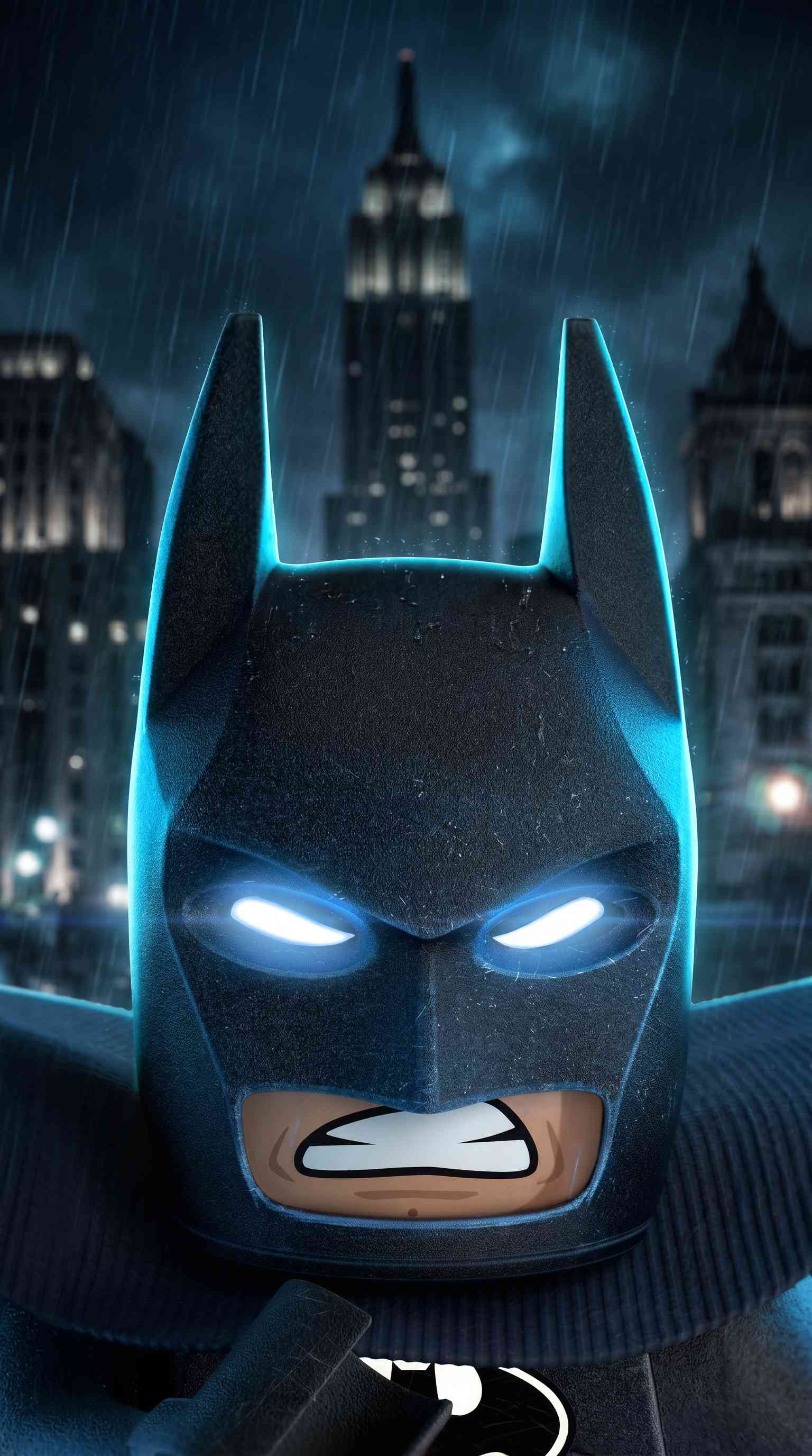 Lego Batman Cinematic Close-up - 4K Wallpaper