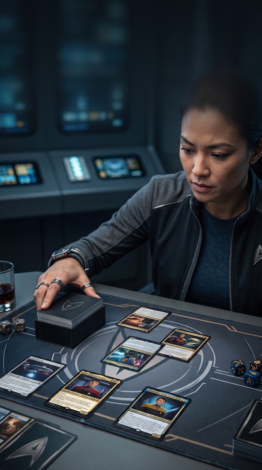 Star Trek Commander Decks - MTG Style 4K Wallpaper