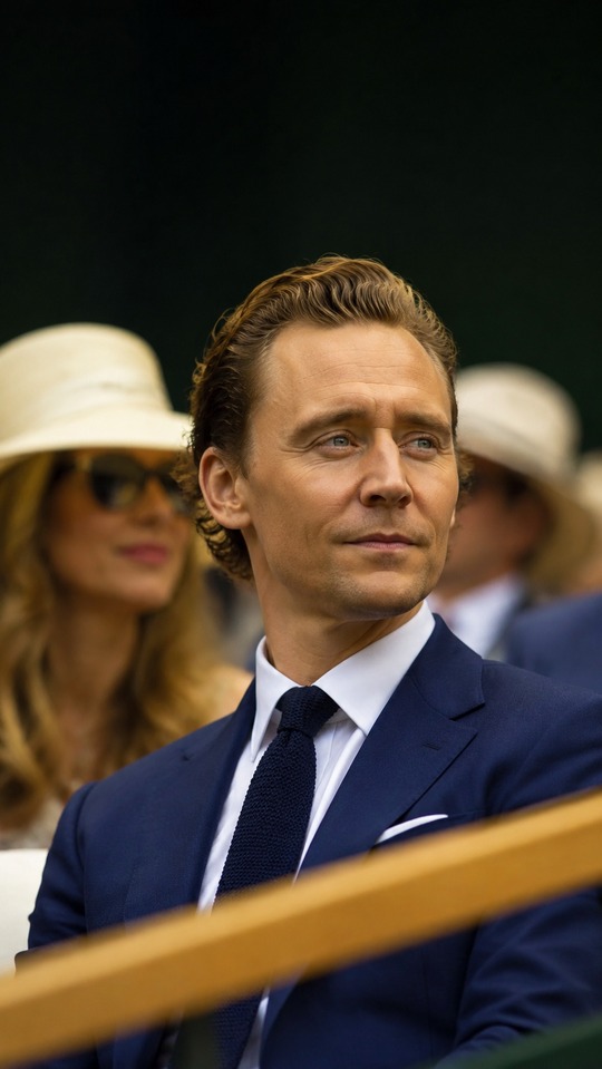 Tom Hiddleston Wimbledon Style - 4K HD Wallpaper
