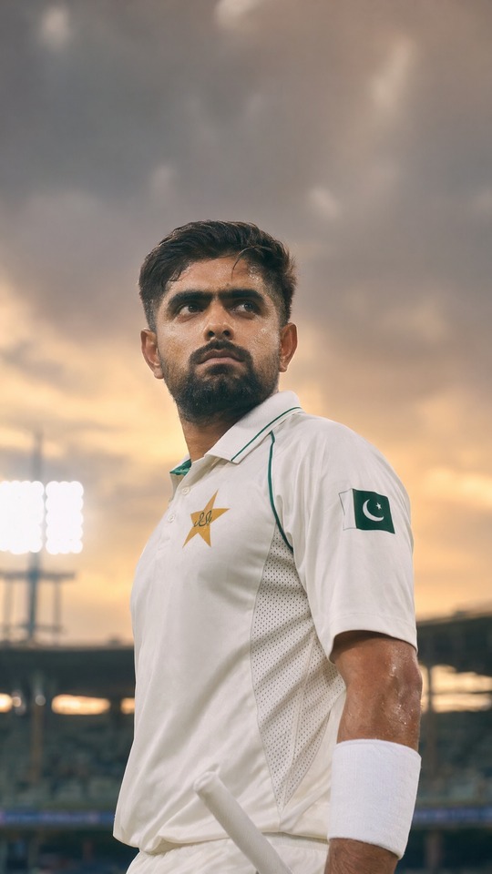 Babar Azam Pakistan Cricket - 4K Phone Wallpaper