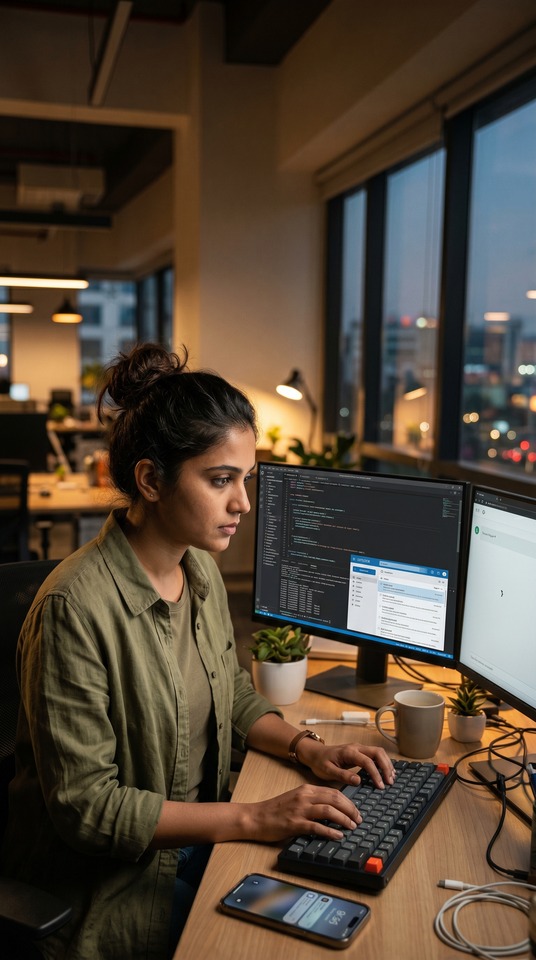 Outlook 365 Professional Workflow - 4K Aesthetic Wallpaper