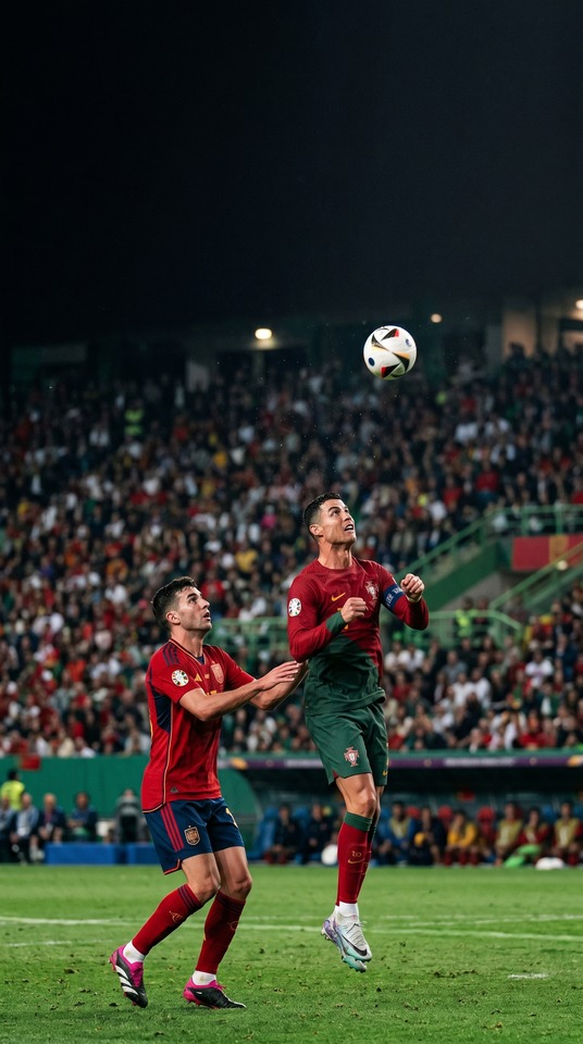 Spanien Portugal Fußball - 4K Handy Wallpaper