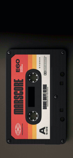 Retro Kassette - 4K Handy Hintergrund