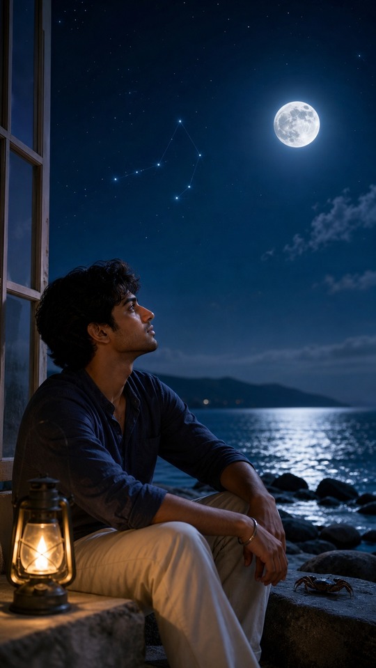 कर क Kark Cancer Zodiac Cinematic Realism - 4K Wallpapers