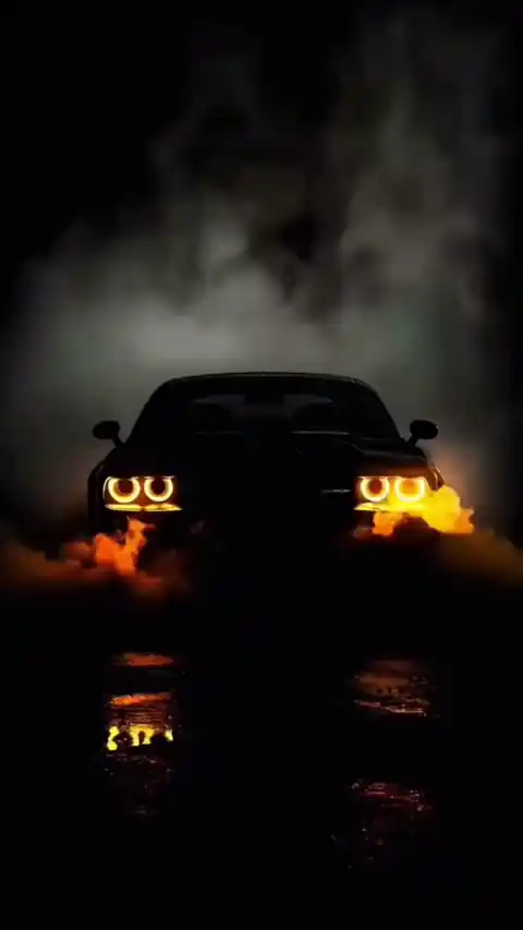 Cinematic Dark Muscle Car - Live Wallpaper