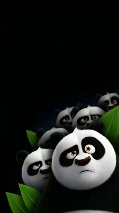 Cute 3D Panda Animated - Live Wallpaper