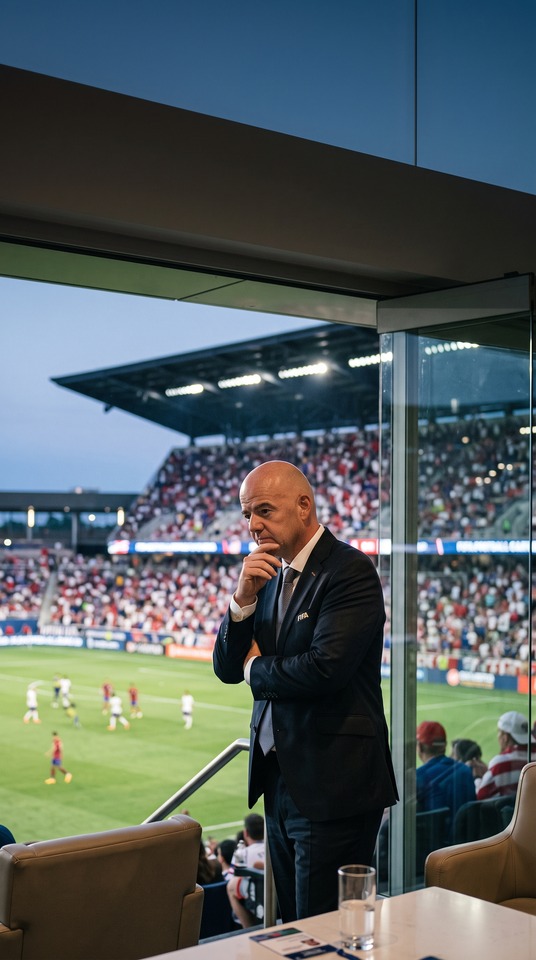 FIFA President Gianni Infantino - 4K Football Wallpaper