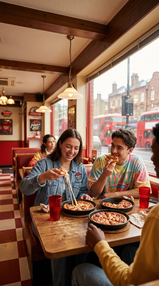 Pizza Hut Retro Aesthetic - 4K Backgrounds