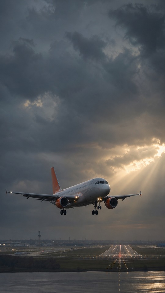 easyJet U27938 Emergency Diversion - 4K Phone Wallpaper