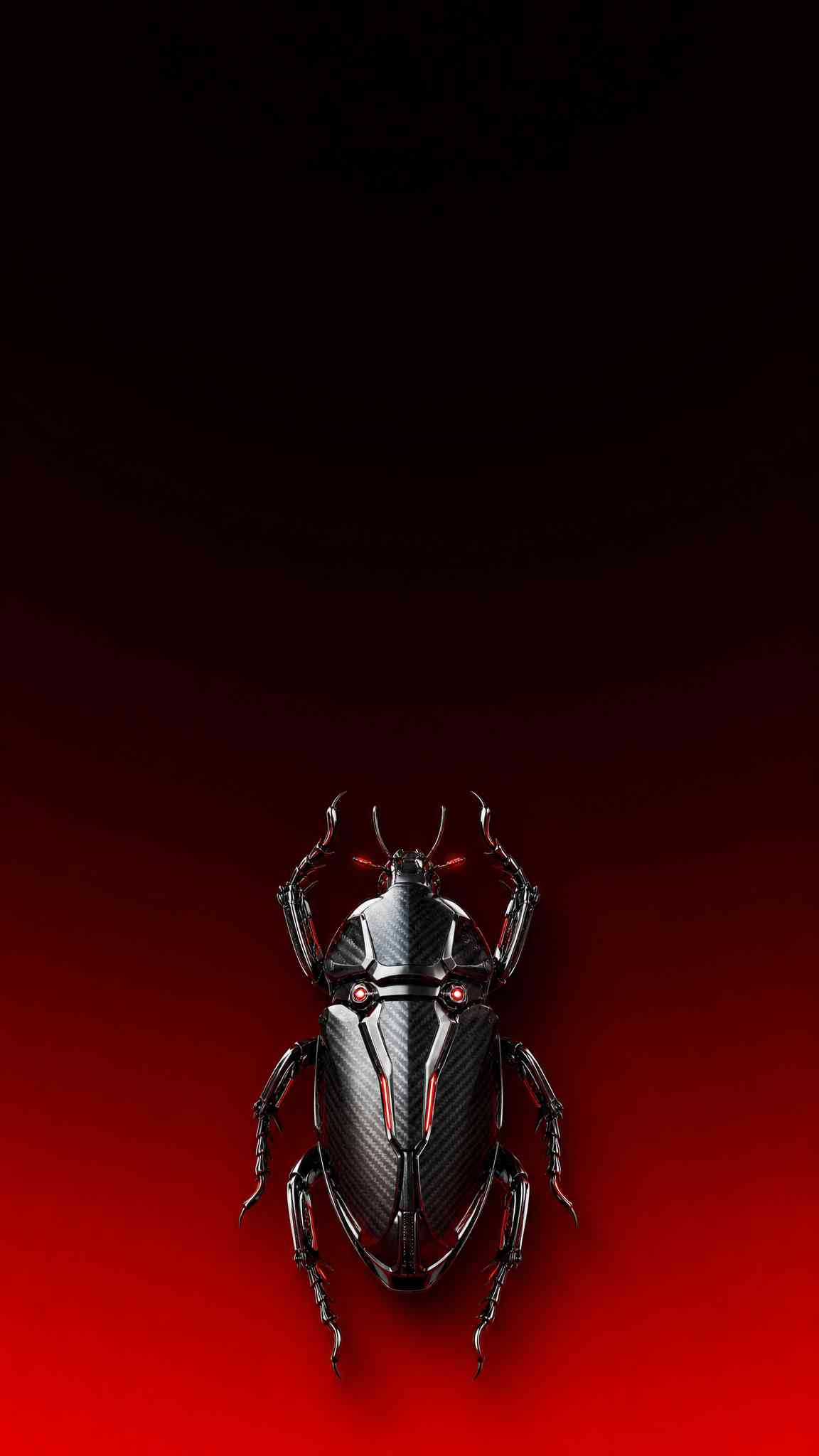Robotic Beetle Cyberpunk - 4K Wallpapers