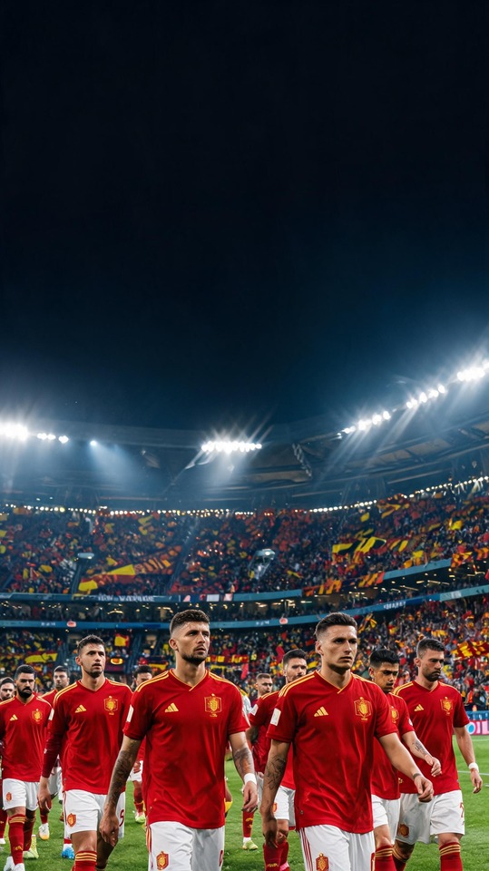 World Cup 2026 Quarter Finals - Spain Soccer 4K Wallpaper