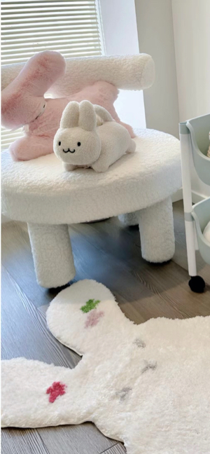 Hase Aesthetic Zimmer - 4K Hintergrundbild