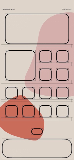 Organisateur d'Icônes Minimaliste - Fond d'Écran 4K