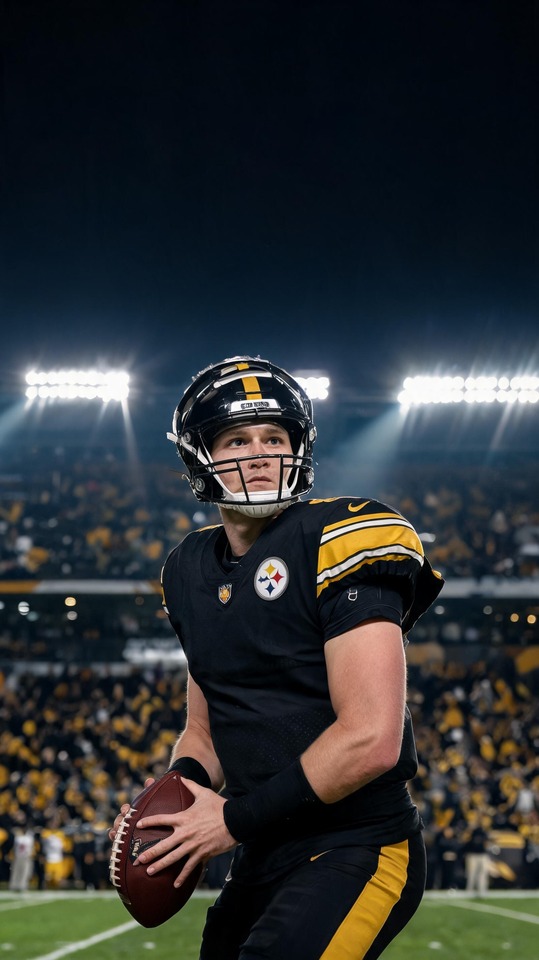 Eli Heidenreich Steelers Football Background - 4K HD