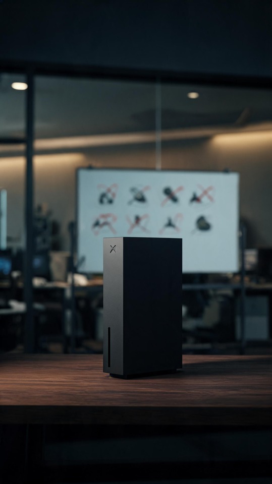 Xbox News Console Noire - Fonds d'Écran 4K