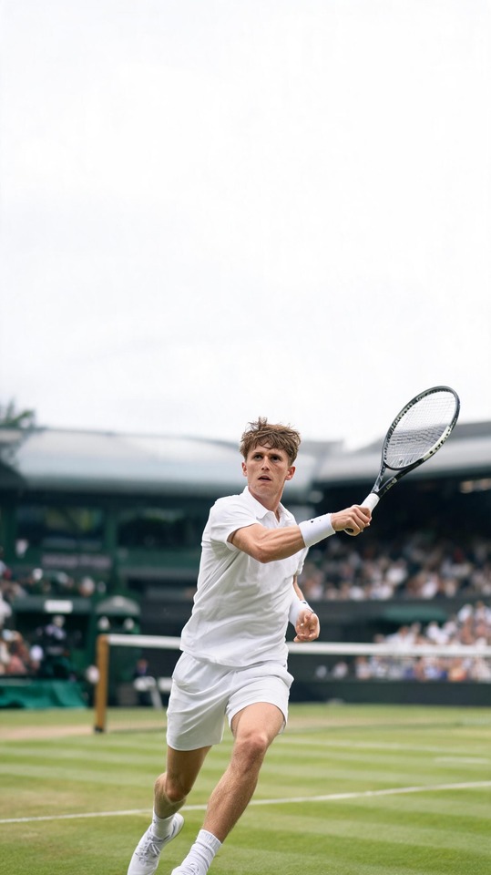 Arthur Fery Wimbledon Tennis - 4K Mobile Wallpaper