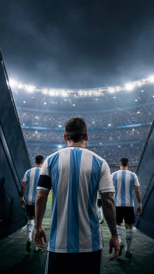 Argentinien Nächstes Spiel - 4K Hintergrundbild