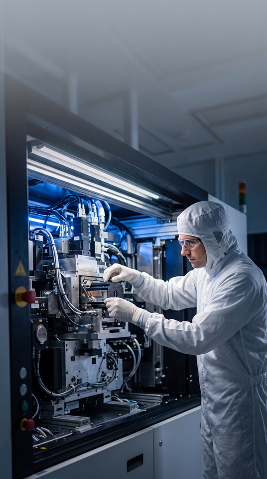 ASML Share Price High-Tech Scene - 4K Wallpaper