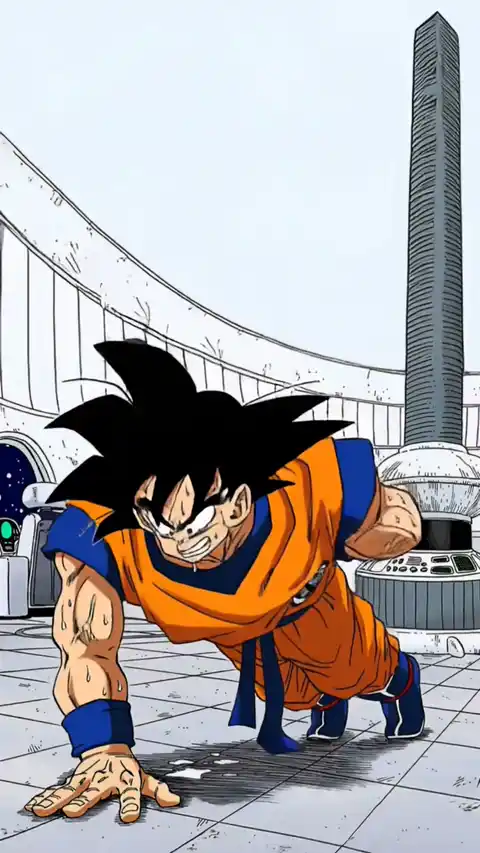 Goku Training Gravity Chamber - Live Wallpaper