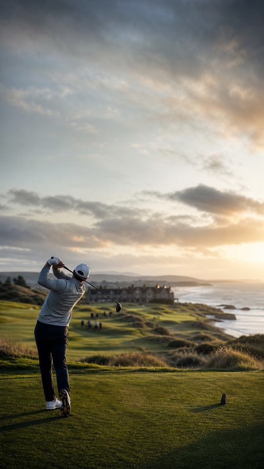 Scottish Open 2026 Cinematic Golf Action - 4K Wallpaper