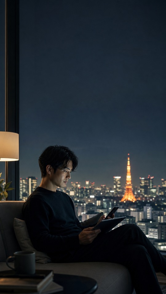 Investment Lifestyle Tokyo Night - 4K Wallpaper