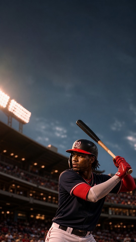 James Wood MLB Wallpaper - Cinematic 4K Phone Background