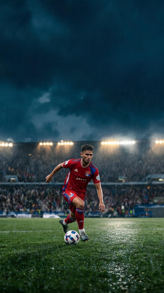 Lyon Servette Football Action - 4K Wallpapers