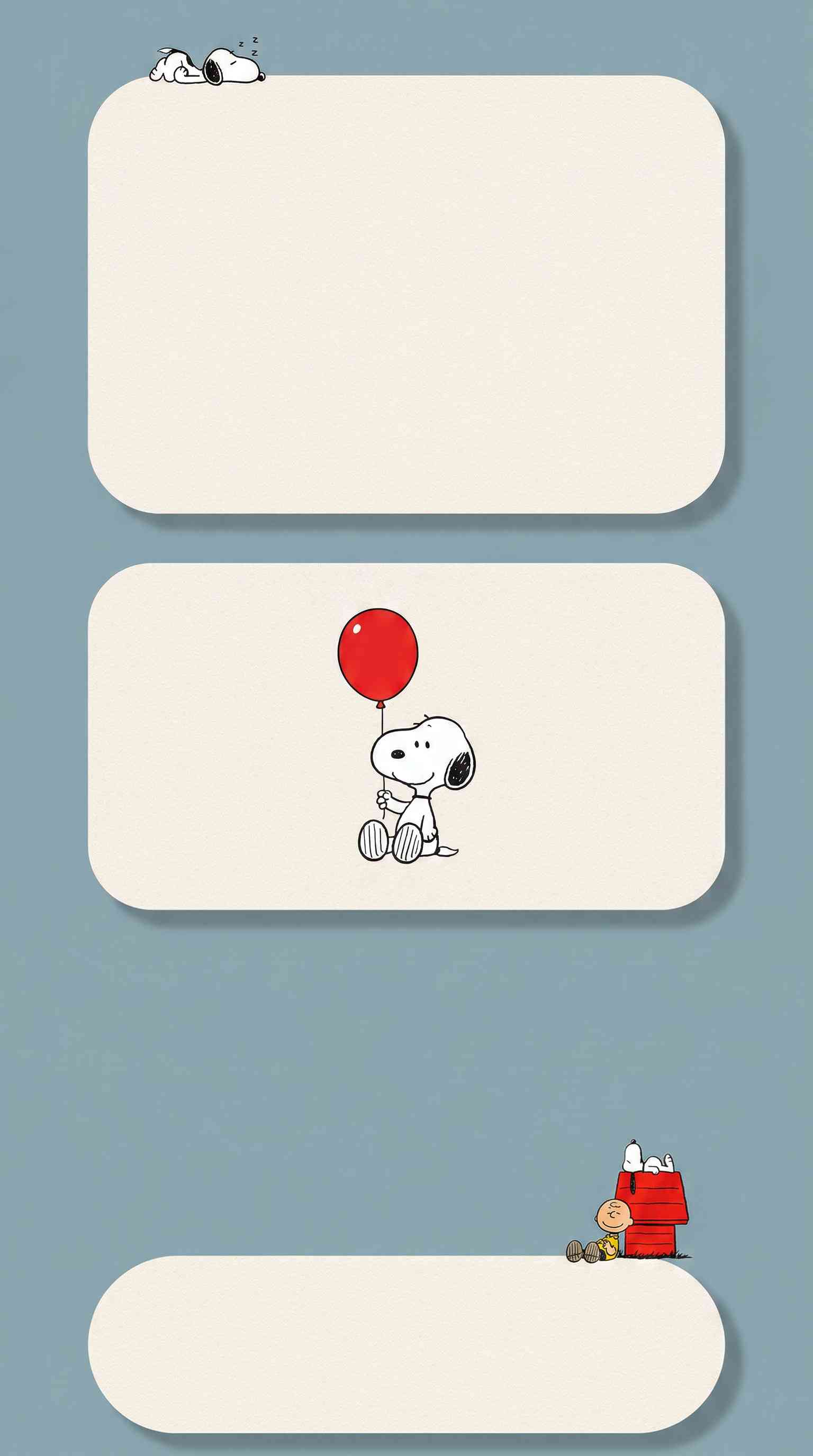 Snoopy & Charlie Brown - 4K Handy Wallpaper