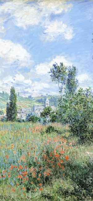 Monet Les Coquelicots - Fond d'Écran 4K