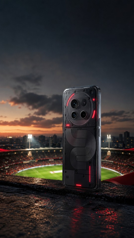 Nothing 4b RCB Edition Stadium - 4K Wallpaper