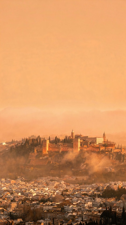 Tiempo Granada Alhambra - 4K Phone Wallpaper