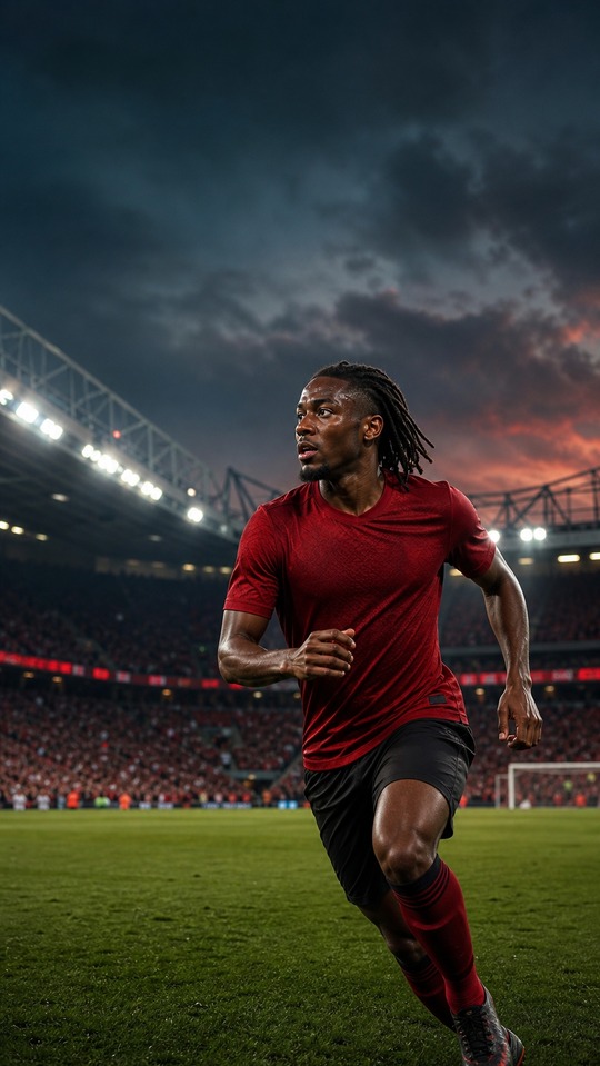 Manu Koné Cinematic Realistic - 4K Wallpaper