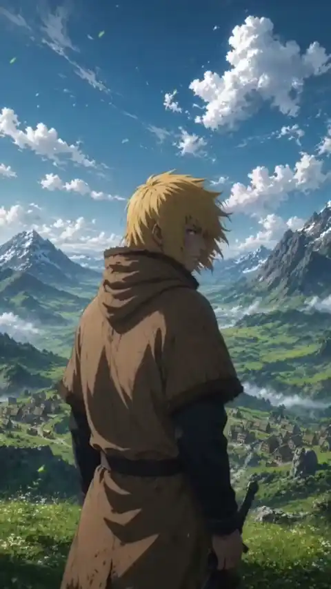 Thorfinn Anime Scenic Viking - Live Wallpaper
