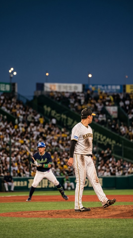 Hanshin vs Yakult - Professional Baseball 4K Background