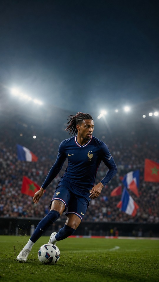 Michael Olise France National Team - 4K Phone Wallpaper