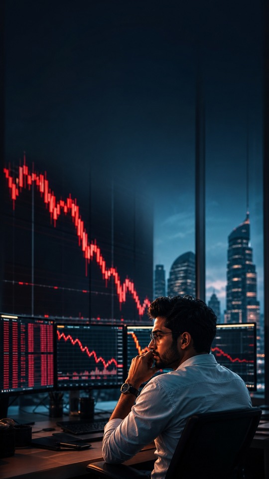 Stock Market (स ट क) Crash & Trading - 4K Wallpapers