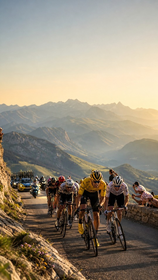 Tour de France 2026 Classement - 4K Cycling Background