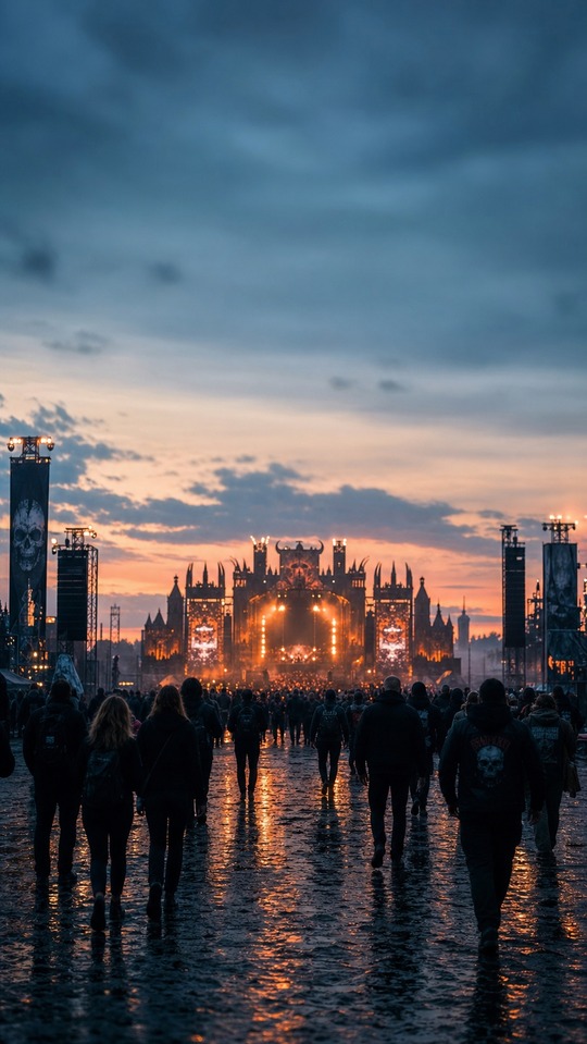Hellfest 메탈 페스티벌 - 4K 고화질 배경화면